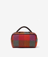 Beauty Case Harris Tweed - Arancione - Arancione | My Style Bags