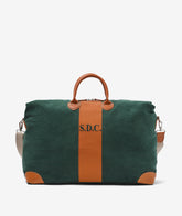 Borsone da Viaggio Harvard Stripe - Verde - Outlet Borsoni | My Style Bags