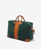 Borsone da Viaggio Harvard Stripe - Verde - Outlet Borsoni | My Style Bags