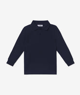 Polo Blu Maniche Lunghe Bambino - Accessori da Viaggio Personalizzati per Bambini | My Style Bags