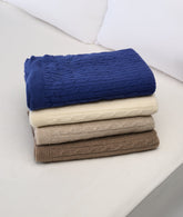 Plaid 100% Cashmere Brown - Accessori per il Decoro della Casa | My Style Bags