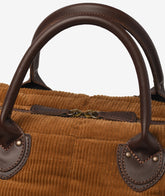 Borsone da Viaggio Harvard Velour - Large in Cammello - Cammello | My Style Bags