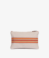 Pochette Macari Panamone/Arancione - Borse a Mano | My Style Bags