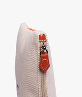 Pochette Macari Panamone/Arancione - Borse a Mano | My Style Bags