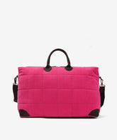 Borsone da Viaggio Harvard Velour - Large in Fucsia | My Style Bags