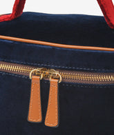 Bauletto Porta Gioie Velvet - Blu - All | My Style Bags