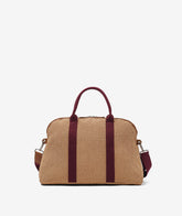 Borsone da Viaggio London Paglia - Bordeaux - Bordeaux | My Style Bags