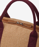 Borsone da Viaggio London Paglia - Bordeaux - Bordeaux | My Style Bags
