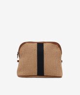 Trousse Paglia - Large Blu - Outlet Accessori | My Style Bags