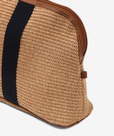 Trousse Paglia - Large Blu - Outlet Accessori | My Style Bags