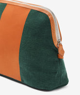 Trousse Stripe - Large in Verde - Outlet | My Style Bags