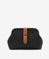 Borsa a Mano Francy - Paglia Nero | My Style Bags