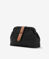 Borsa a Mano Francy - Paglia Nero | My Style Bags