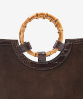 Borsa a Mano Bamboo Deluxe & Cocco - Testa di Moro - Nuova Collezione | My Style Bags