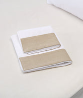 Coppia Asciugamani da Bagno Gallipoli Naturale - Naturale | My Style Bags