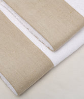 Coppia Asciugamani da Bagno Gallipoli Naturale - Naturale | My Style Bags