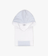 Poncho Leo in Spugna Azzurro - Azzurro | My Style Bags