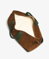 Borsone da viaggio Boston Large Felt Camoscio/Verde - Valigie Personalizzate | My Style Bags