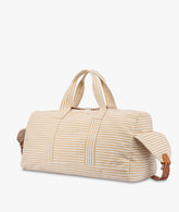 Borsone da viaggio rigato Philosophy di Lorenzo Serafini - Outlet | My Style Bags
