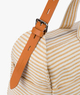 Borsone da viaggio rigato Philosophy di Lorenzo Serafini - Outlet | My Style Bags