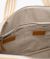 Borsone da viaggio rigato Philosophy di Lorenzo Serafini - Outlet | My Style Bags