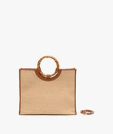 Borsa a mano Bamboo Large paglia - Paglia | My Style Bags