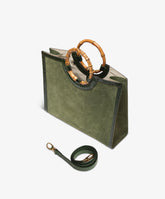 Borsa a mano Bamboo Large Deluxe Verde | My Style Bags