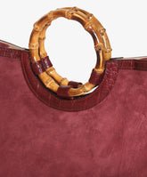 Borsa a mano Bamboo Large Deluxe Bordeaux | My Style Bags
