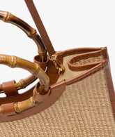 Borsa a mano Bamboo Medium Paglia - Paglia | My Style Bags
