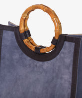 Borsa a mano Bamboo Medium Deluxe Bluette - Bluette | My Style Bags