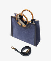 Borsa a mano Bamboo Medium Deluxe Bluette - Bluette | My Style Bags