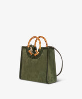 Borsa a mano Bamboo Medium Deluxe Verde | My Style Bags