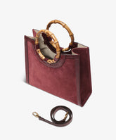 Borsa a mano Bamboo Medium Deluxe Bordeaux | My Style Bags