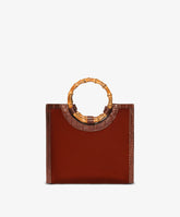 Borsa a mano Bamboo Medium Velour Bordeaux | My Style Bags