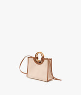 Borsa a mano Bamboo Small Canvas - Panna | My Style Bags