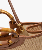 Borsa a mano Bamboo Small Paglia - Paglia | My Style Bags