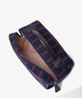 Beauty Case Berkeley Pin Stripe - Riga Rossa - Outlet | My Style Bags