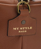 Borsone da viaggio Harvard Large Milano Cuoio - Cuoio | My Style Bags