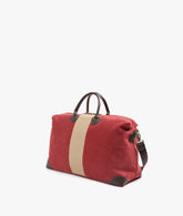 Borsone da viaggio Harvard Stripe Bordeaux - Outlet | My Style Bags