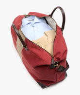 Borsone da viaggio Harvard Stripe Bordeaux - Outlet | My Style Bags