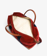 Borsone da viaggio Harvard Large Velour Bordeaux | My Style Bags