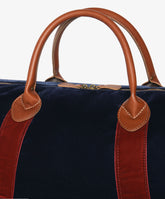 Borsone da viaggio Harvard Large Velour Blu | My Style Bags