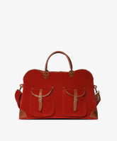 Borsone da viaggio London Velour Bordeaux - Verdone | My Style Bags