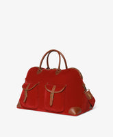 Borsone da viaggio London Velour Bordeaux - Verdone | My Style Bags