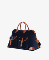 Borsone da viaggio London Velour Blu Navy - Blu Navy | My Style Bags