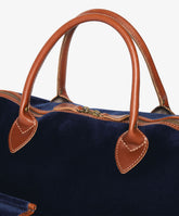 Borsone da viaggio London Velour Blu Navy - Blu Navy | My Style Bags