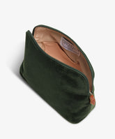 Trousse Large Velour Verde - Verdone | My Style Bags