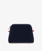 Trousse Medium Velour Blu | My Style Bags