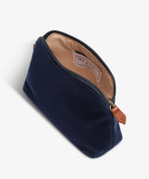 Trousse Medium Velour Blu | My Style Bags
