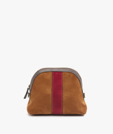 Trousse Twin Deluxe Cotto/Bordeaux - Beauty Case e Trousse da Viaggio Personalizzati | My Style Bags
